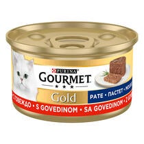 GOURMET Gold, pašteta, Govedina, mokra hrana za mačke